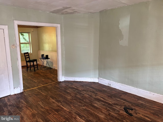 4832 N Sydenham St, Philadelphia, PA 19141 - empty room with hardwood / wood-style flooring