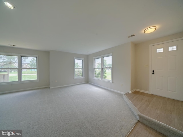 9309 Player Dr Unit 116, Laurel, MD 20708 - carpeted entrance foyer with baseboards