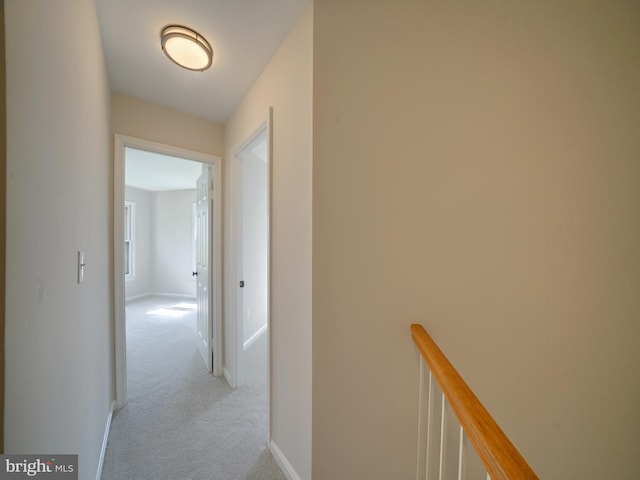 9309 Player Dr Unit 116, Laurel, MD 20708 - hallway featuring light carpet and baseboards