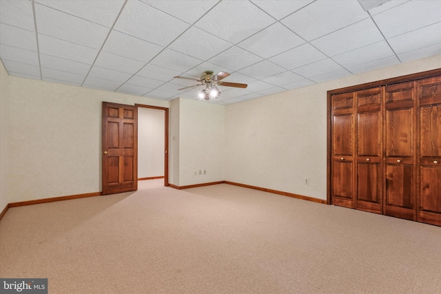 10060 Hampton Rd, Fairfax Station, VA 22039 - unfurnished bedroom featuring carpet flooring and ceiling fan