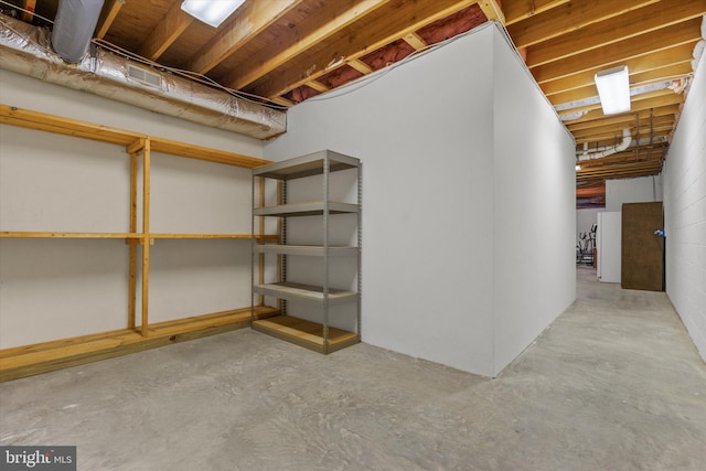 10060 Hampton Rd, Fairfax Station, VA 22039 - view of unfinished below grade area