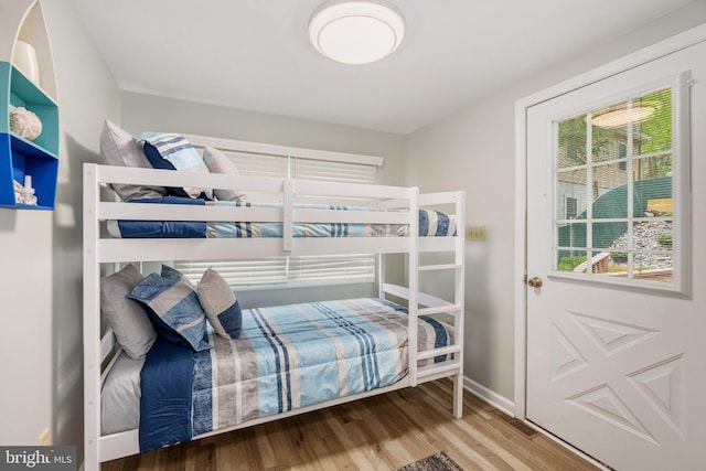 34 S Lake Dr, Lake Harmony, PA 18624 - bedroom with wood finished floors and baseboards
