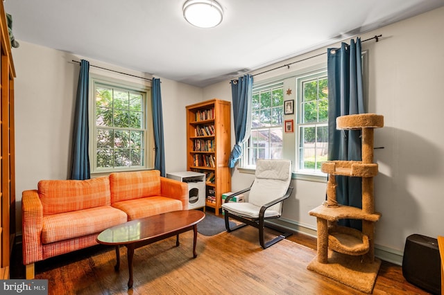 213 Rices Mill Rd, Wyncote, PA 19095 - living area with wood finished floors and plenty of natural light