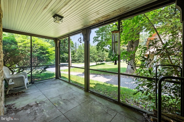 213 Rices Mill Rd, Wyncote, PA 19095 - unfurnished sunroom featuring healthy amount of natural light