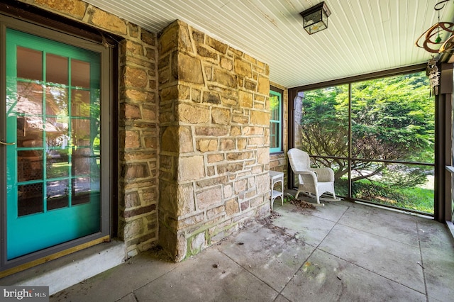 213 Rices Mill Rd, Wyncote, PA 19095 - unfurnished sunroom featuring healthy amount of natural light