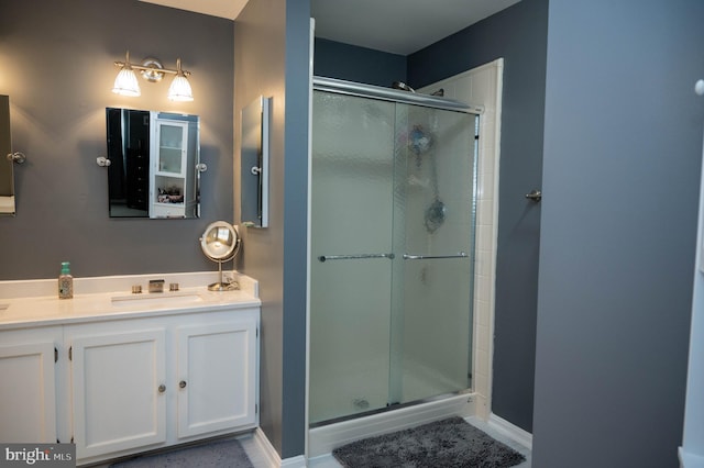 9348 Amaryllis Ave, Manassas, VA 20110 - full bath with a shower stall and vanity