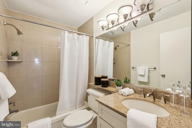 2429 Locust St Unit 504, Philadelphia, PA 19103 - bathroom with vanity, toilet, and shower / bath combination with curtain