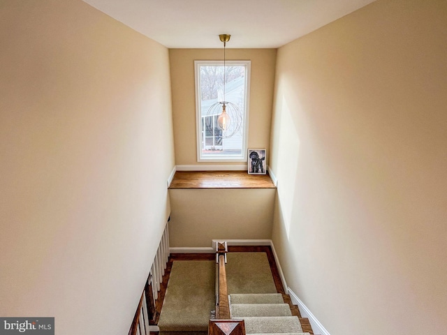 11214 Midvale Rd, Kensington, MD 20895 - stairs with baseboards