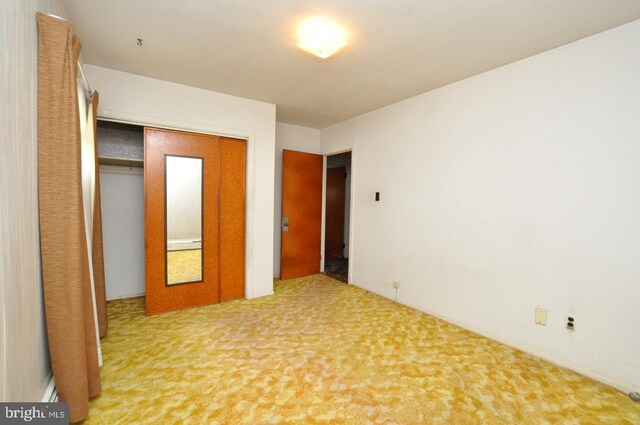 19 Rose Ave, Maple Shade, NJ 08052 - unfurnished bedroom featuring carpet and a closet