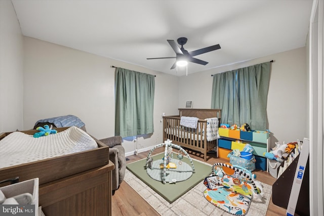7 Neeld Ln, Aston, PA 19014 - bedroom featuring wood finished floors and ceiling fan