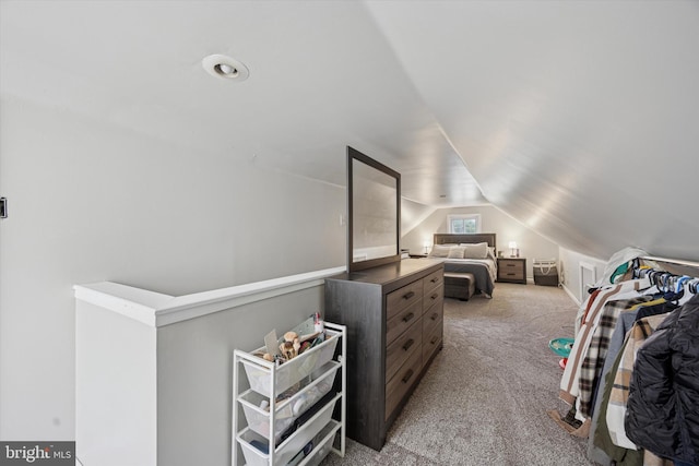 7 Neeld Ln, Aston, PA 19014 - bedroom featuring light colored carpet and vaulted ceiling