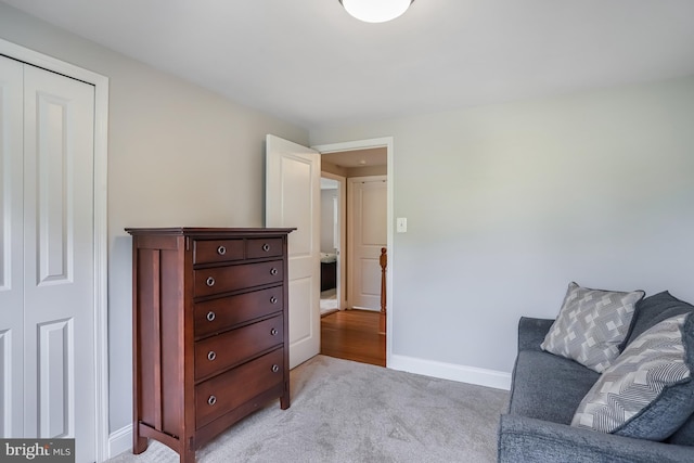 13704 Beret Pl, Silver Spring, MD 20906 - living area featuring light colored carpet and baseboards