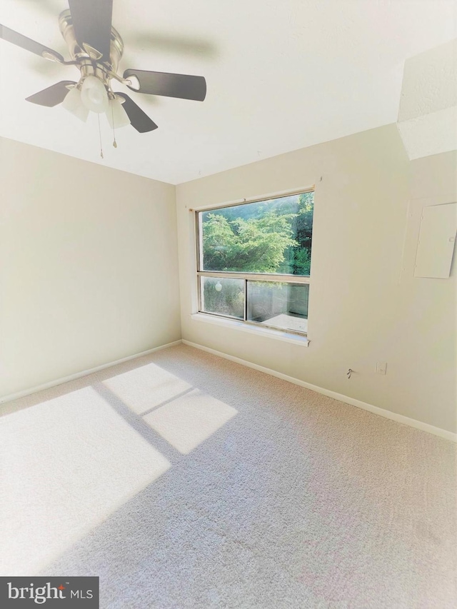 8015 Mandan Rd Unit 203, Greenbelt, MD 20770 - carpeted spare room with baseboards and ceiling fan
