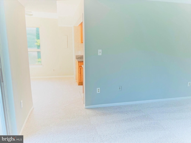 8015 Mandan Rd Unit 203, Greenbelt, MD 20770 - unfurnished room with light carpet and baseboards