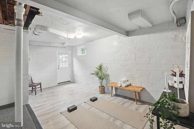 711 Avon Pl, Alexandria, VA 22314 - basement featuring wood finished floors