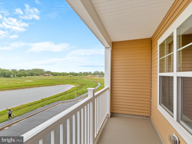 24238 Zinfandel Ln Unit R307, Lewes, DE 19958 - balcony featuring a water view