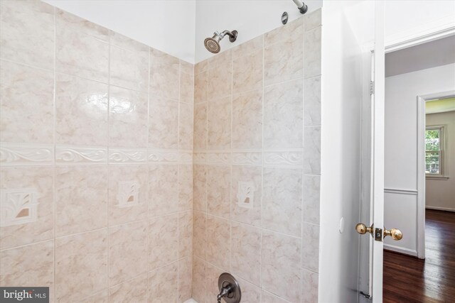 2445 Parallel Ln, Silver Spring, MD 20904 - bathroom with wood finished floors and shower / bathtub combination