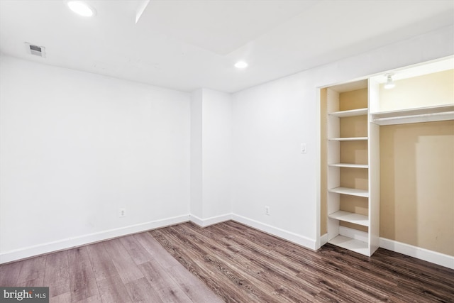 2445 Parallel Ln, Silver Spring, MD 20904 - unfurnished bedroom featuring wood finished floors, recessed lighting, and baseboards