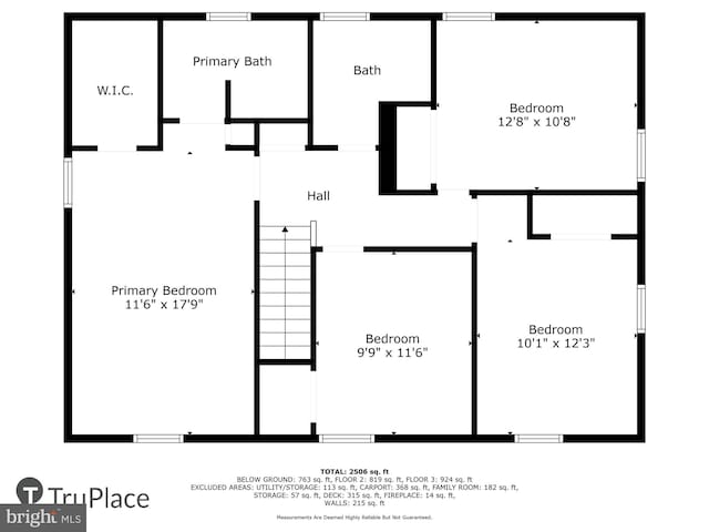 2445 Parallel Ln, Silver Spring, MD 20904 - floor plan / room layout