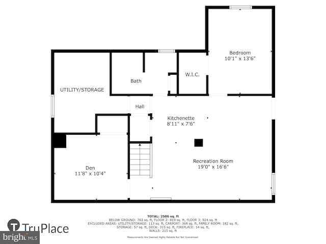2445 Parallel Ln, Silver Spring, MD 20904 - room layout