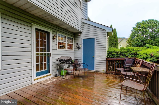56 Zachary Dr, Chalfont, PA 18914 - view of wooden deck
