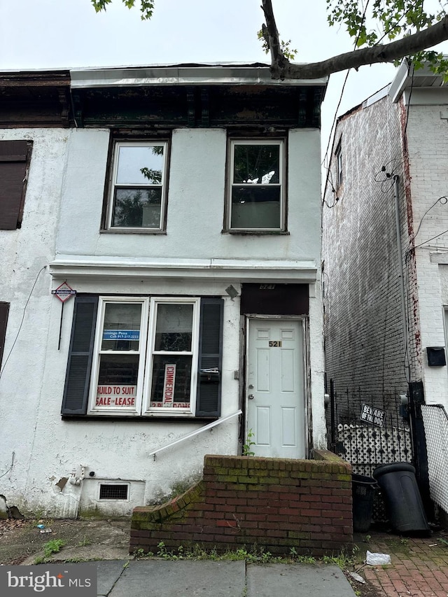 521 Mrtn King Jr Blvd, Trenton, NJ 08618 - view of front of home with stucco siding