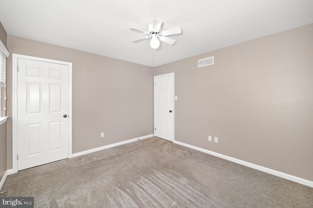 84 Winding Way, Upper Chichester, PA 19061 - unfurnished bedroom featuring carpet flooring, baseboards, and a ceiling fan