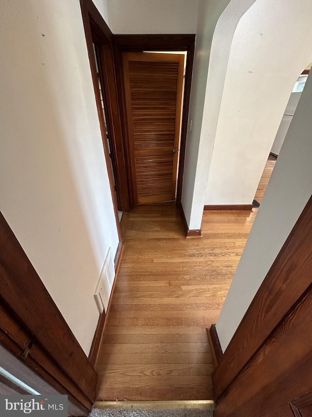 4599 Carlisle Rd, Gardners, PA 17324 - corridor with light wood-type flooring and baseboards
