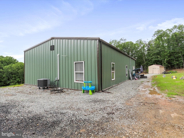 280 Champwood Ridge Ct, Keyser, WV 26726 - view of outbuilding featuring central AC