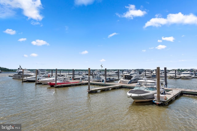 8220 Waterside Ct, Fort Washington, MD 20744 - dock area with a water view