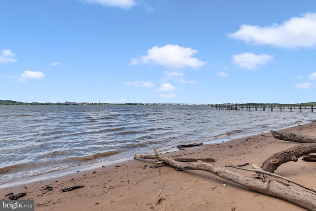 8220 Waterside Ct, Fort Washington, MD 20744 - water view featuring nearby beach