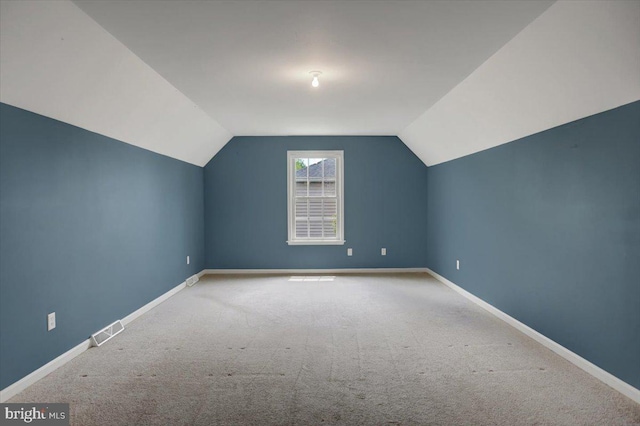 4 Red Hawk Dr, Shippensburg, PA 17257 - bonus room featuring carpet, lofted ceiling, and baseboards