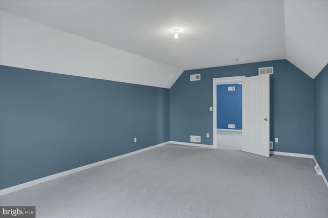4 Red Hawk Dr, Shippensburg, PA 17257 - bonus room featuring lofted ceiling, baseboards, and carpet