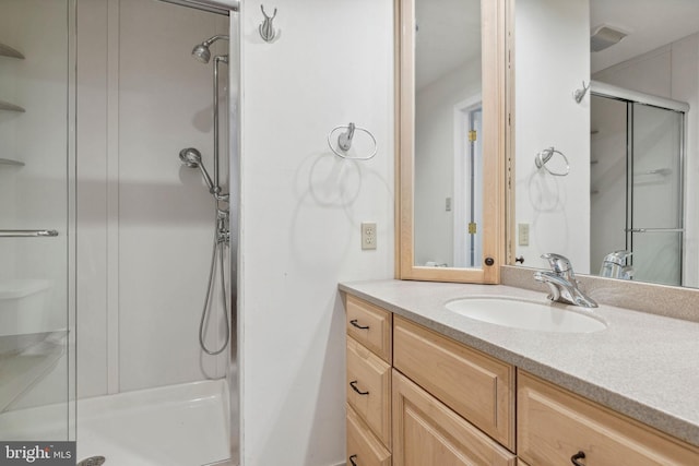 1316 Carpenters Point Rd, Perryville, MD 21903 - full bath featuring a stall shower and vanity