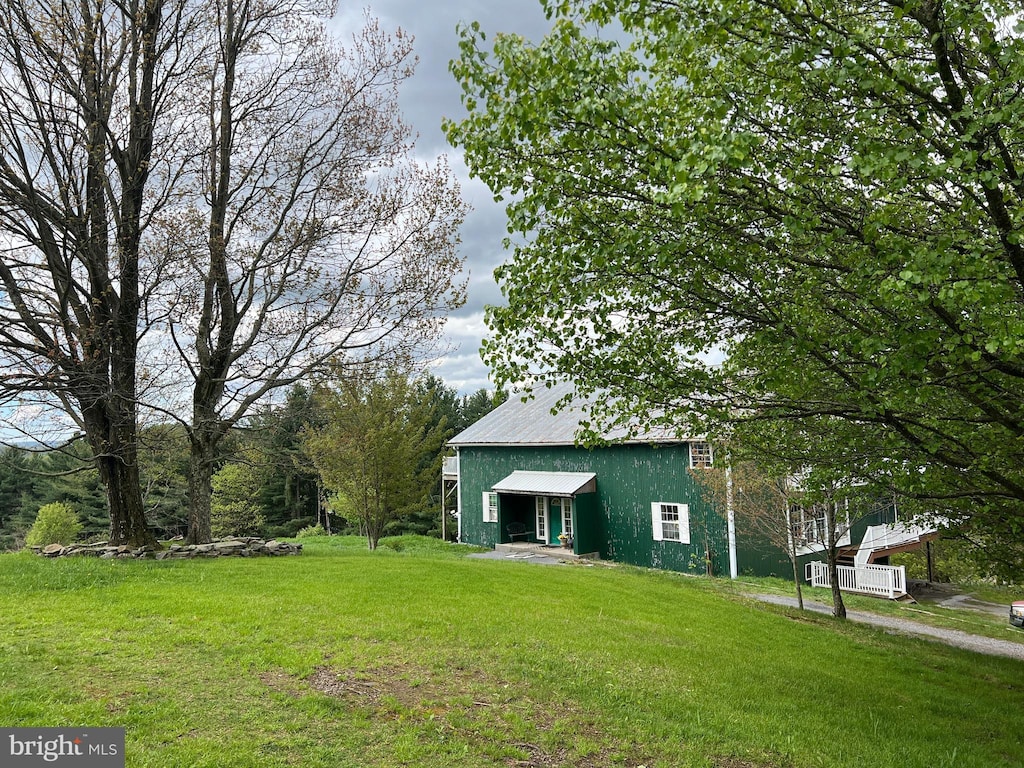 2221 Dry Run Rd, Swanton, MD 21561 - view of grassy yard