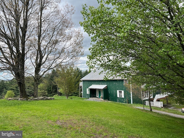 2221 Dry Run Rd, Swanton, MD 21561 - view of grassy yard