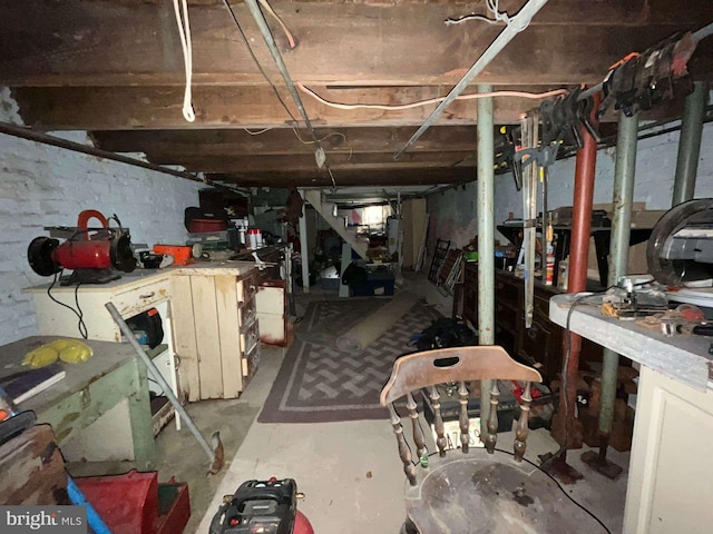 1744 Llewelyn Ave, Baltimore, MD 21213 - view of unfinished basement