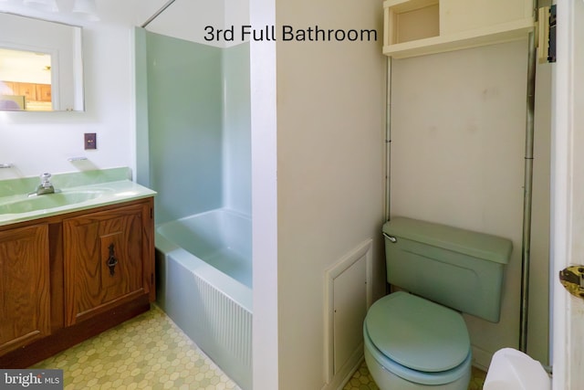 209 Berkshire Ave, Linwood, NJ 08221 - full bath with toilet, vanity, and tile patterned floors