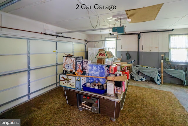 209 Berkshire Ave, Linwood, NJ 08221 - garage with a garage door opener