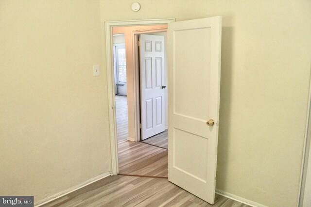 132 Lemmon Ave, Pemberton, NJ 08068 - spare room featuring light wood-type flooring, baseboards, and a smoke detector
