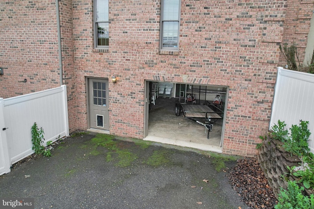 25 Mariner Ct, Ridgeley, WV 26753 - doorway to property with brick siding