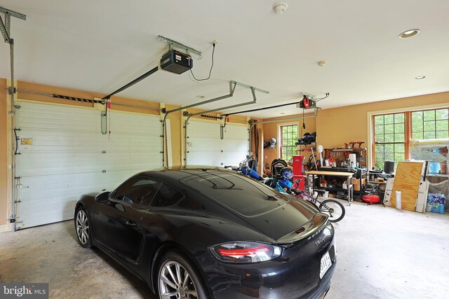 25 Mariner Ct, Ridgeley, WV 26753 - garage featuring a garage door opener and recessed lighting