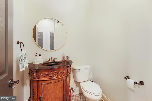 25 Mariner Ct, Ridgeley, WV 26753 - half bath featuring baseboards, toilet, and vanity
