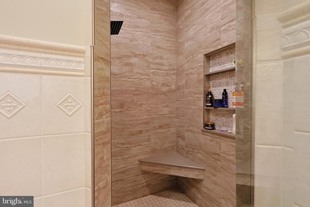 25 Mariner Ct, Ridgeley, WV 26753 - bathroom with a tile shower
