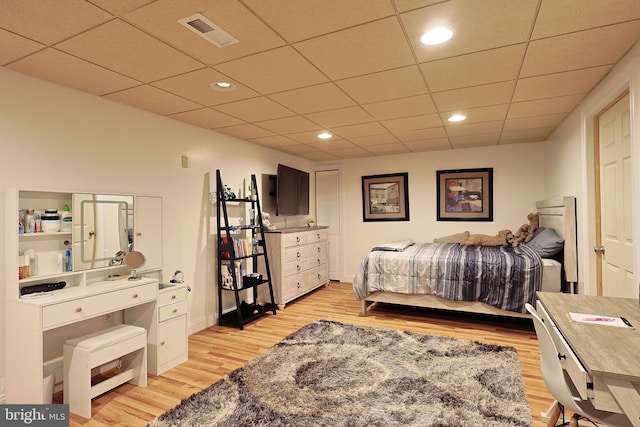 25 Mariner Ct, Ridgeley, WV 26753 - bedroom with light wood-type flooring and recessed lighting