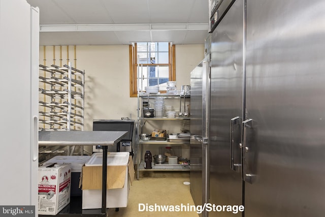 3 Howell Point Rd, Betterton, MD 21610 - kitchen featuring high quality fridge