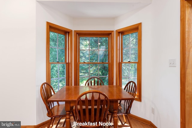 3 Howell Point Rd, Betterton, MD 21610 - dining space with baseboards and wood finished floors