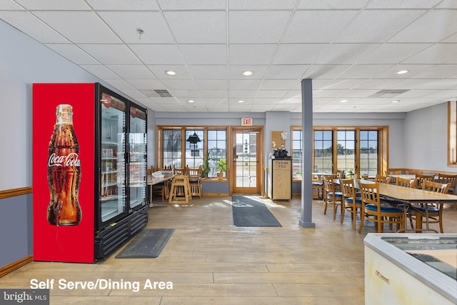 3 Howell Point Rd, Betterton, MD 21610 - common area with a paneled ceiling and recessed lighting