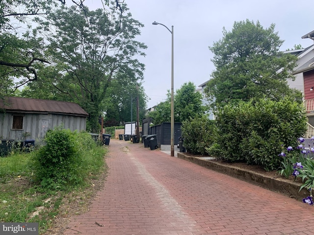 4101 Illinois Ave NW, Washington, DC 20011 - view of decorative alley with street lighting