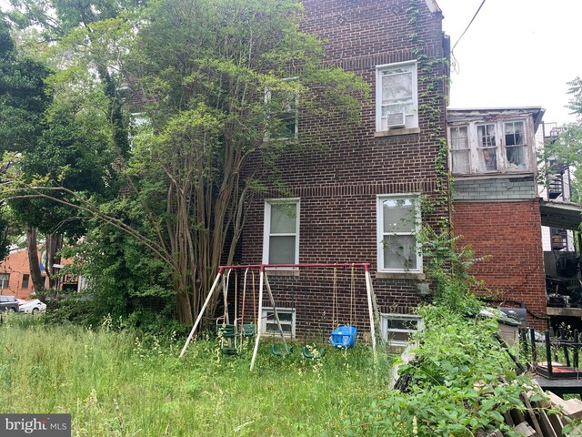 4101 Illinois Ave NW, Washington, DC 20011 - back of house featuring brick siding